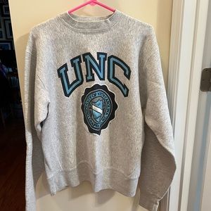 Authentic UNC sweatshirt from campus, size L